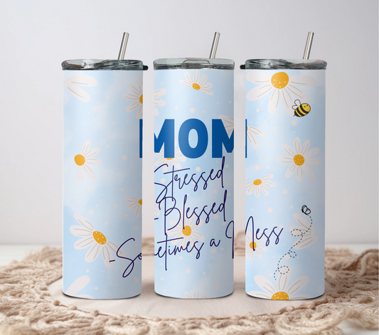 Spring time Daisies for Mom 20 oz tumbler